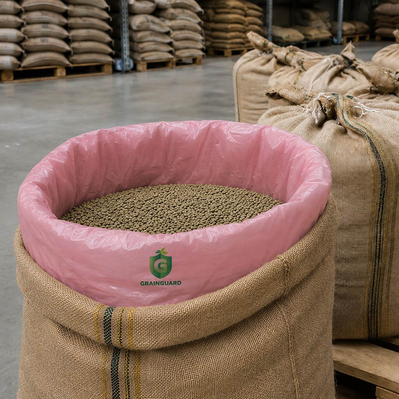 Kaffeopbevaring hermetisk jute indre liner