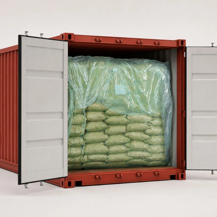 Hermetisk Bulk Container Liner Grøn kaffebønne