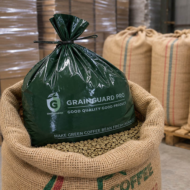 Hermetisk jute liner til kaffebønner