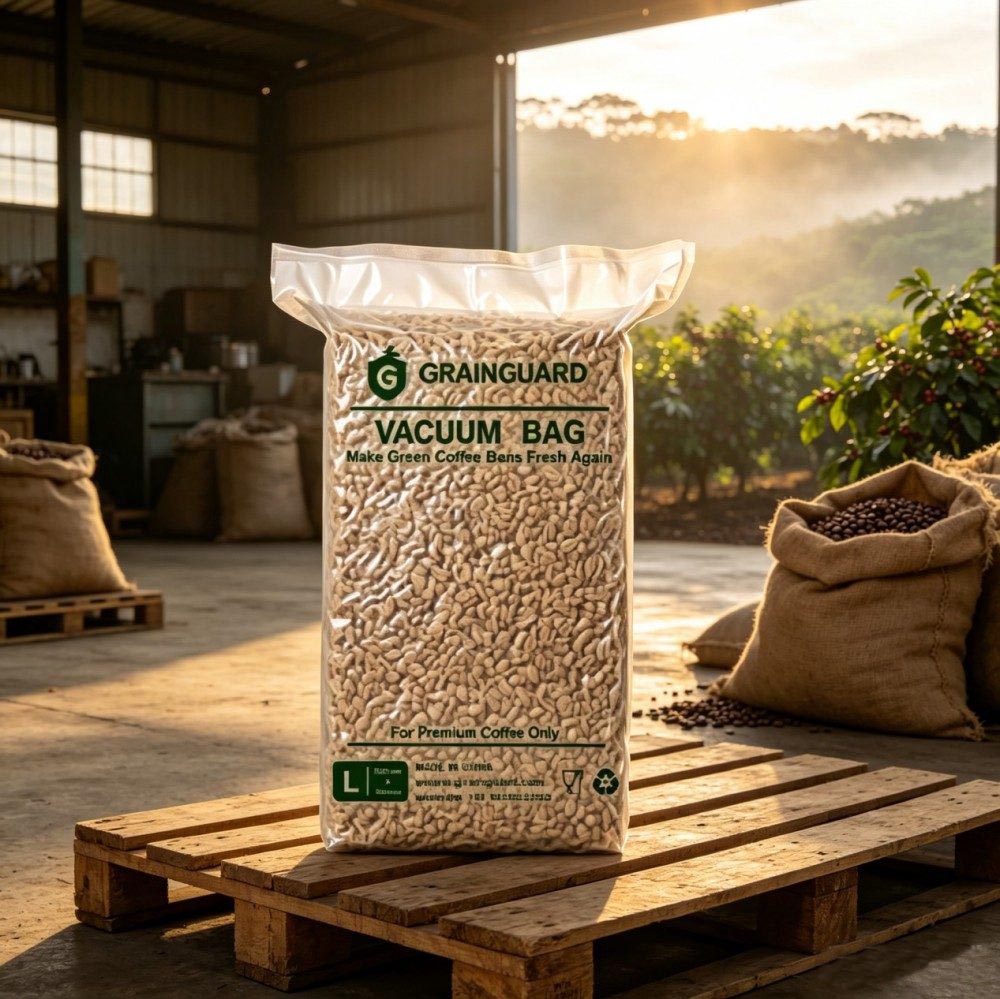 Vacuum Bag For Green Coffee Bean