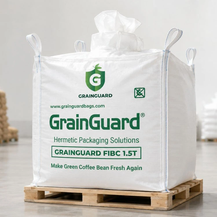 Tonpose til grøn kaffebønne hermetisk emballage